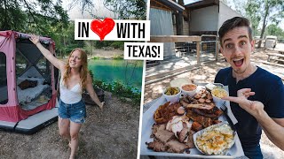 Our ULTIMATE Weekend in the Texas Hill Country!  Delicious BBQ, Epic Camping & MORE!