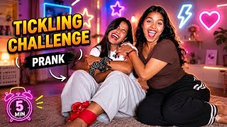 TICKLING PRANK ON MY BEST FRIEND 😅😂|tickling pranks gone wrong 😡😅😂 #tickling