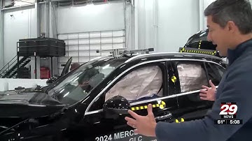 First responders practice emergency extrication techniques on newest car models