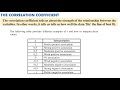 EXAMPLE 4 Determine the correlation coefficient.