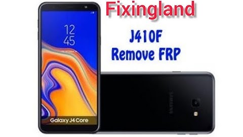 Frp bypass / SAMSUONG J4 Core (J410f) U2 Android 8.1.0 FRP bypass / Frp Unlock / YouTube 100% OK