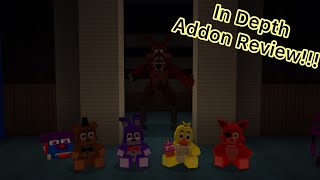 Dany Fox’s FNaF 4 Minecraft Addon In depth review!