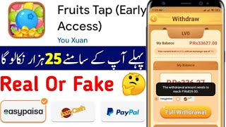 Fruits Tap Game Real Or Fake -Fruits Tap Cash Out - Fruits Tap App Withdrawal - Fruits Tap Reviews screenshot 5