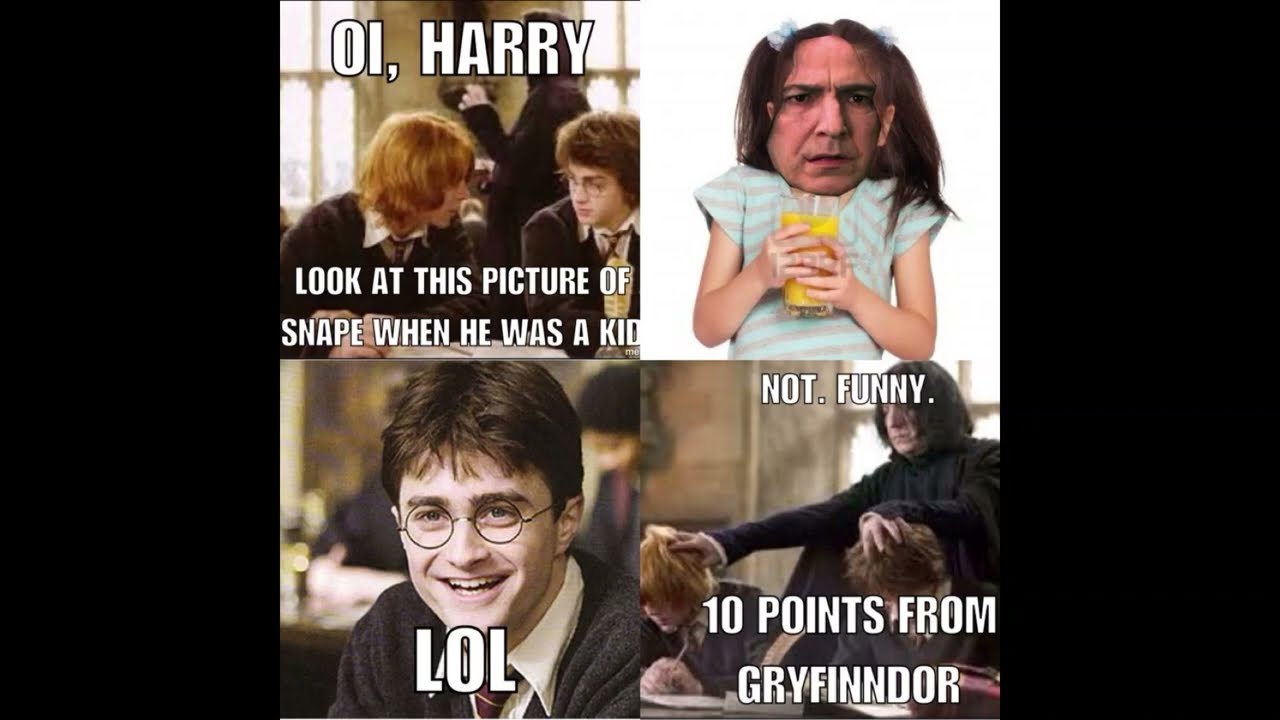 HARRY POTTER CLEAN MEMES PART-1 