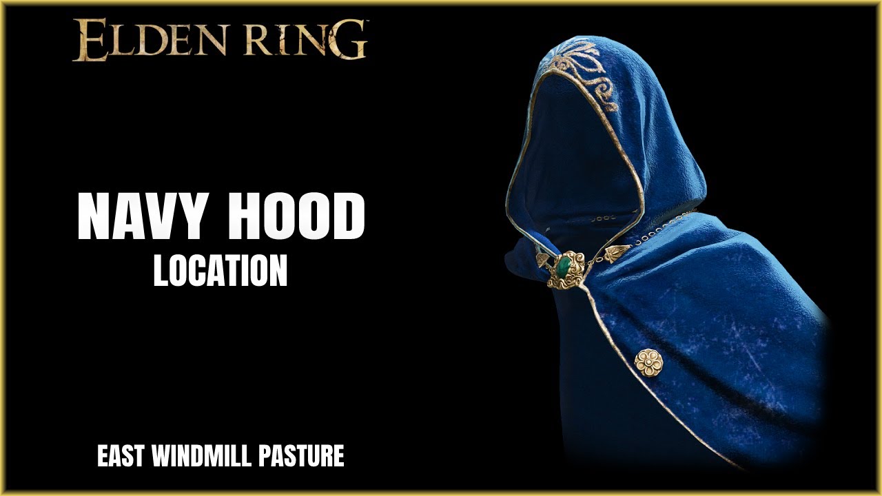 Elden Ring Navy Hood Location East Windmill Pasture YouTube
