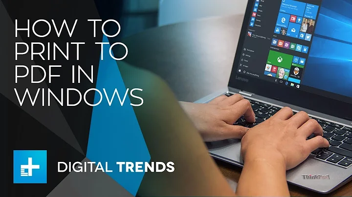 How To Print To PDF In Windows