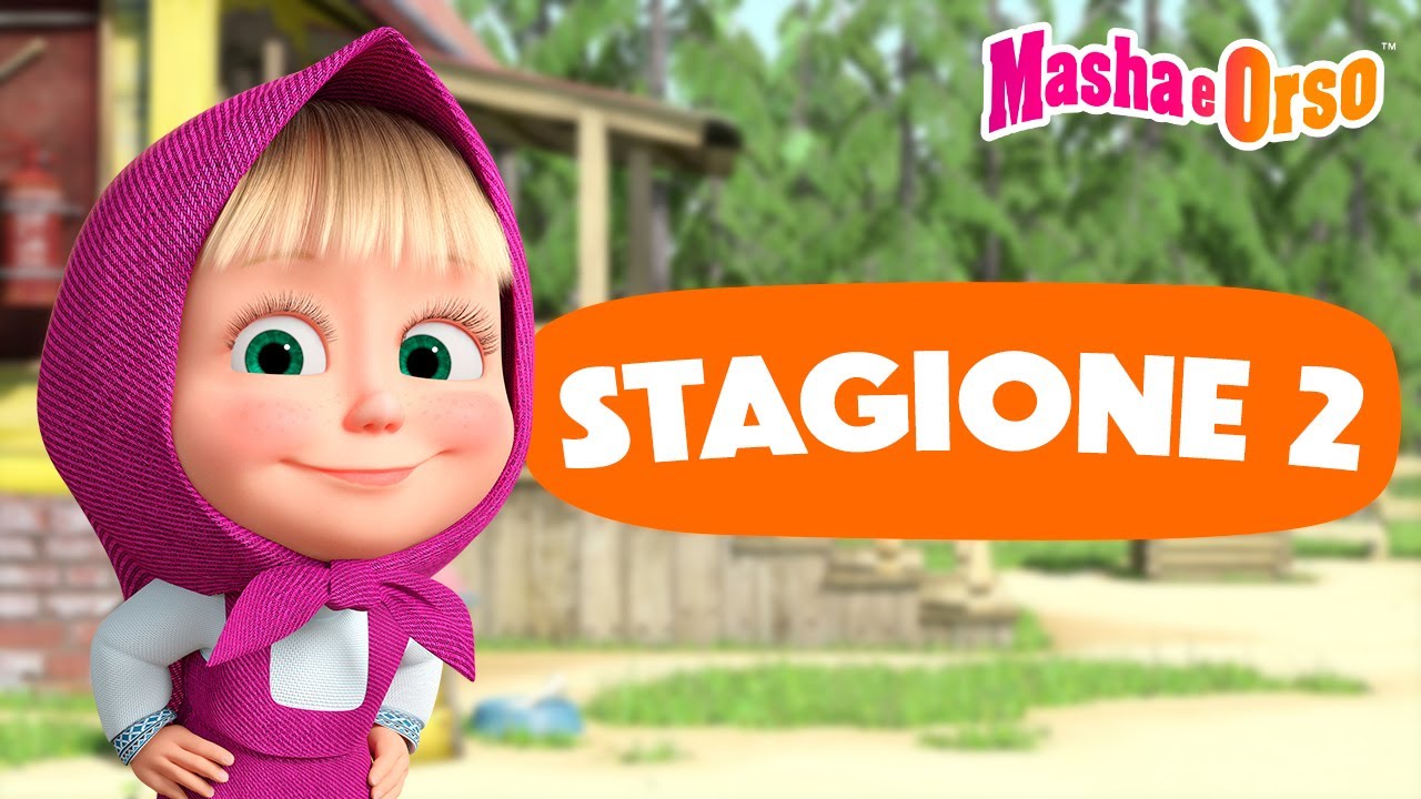 💥 Masha e Orso 🐻👧 Stagione 2 😜 Tutta la serie 🎈🐼 Cartoni animati per bambini 🐻