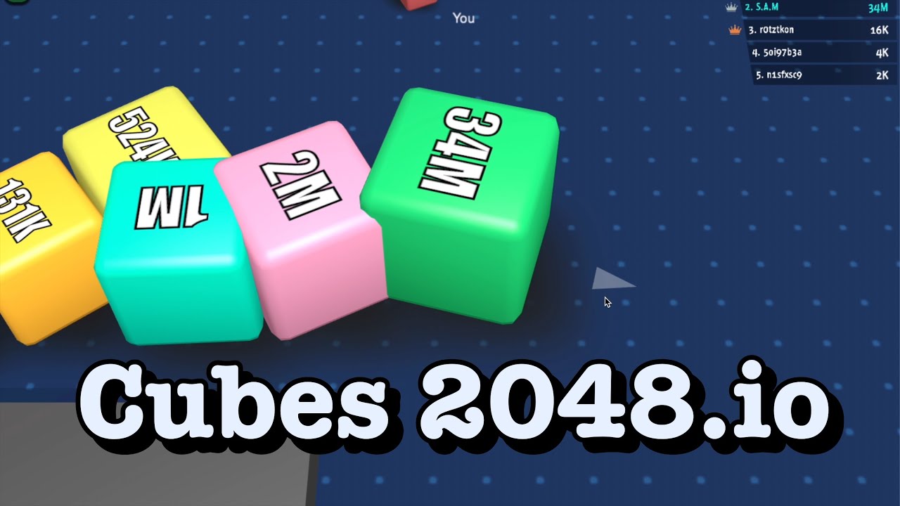 Reached 34 MILLION Cubes 2048.io