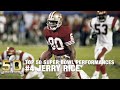 #4: Jerry Rice Super Bowl  XXIII Highlights | Bengals vs. 49ers | Top 50 SB Performances