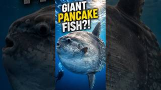 This Giant “Pancake Fish” Is Heavier Than a Car !   Ocean Sunfish Mola mola #facts#shorts