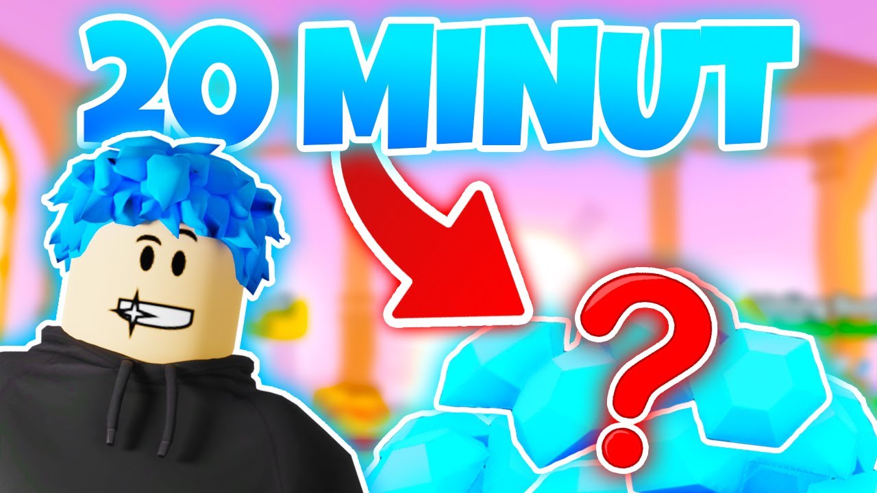 Kolik Vydělám Gemů Za 20 MINUT? Pet Simulator 99