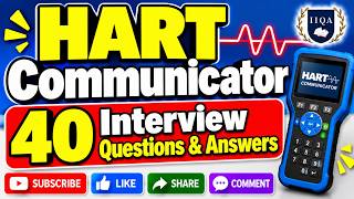 HART Communicator –40 Interview Questions & Answers (2026) | Calibration,Loop Test & Troubleshooting
