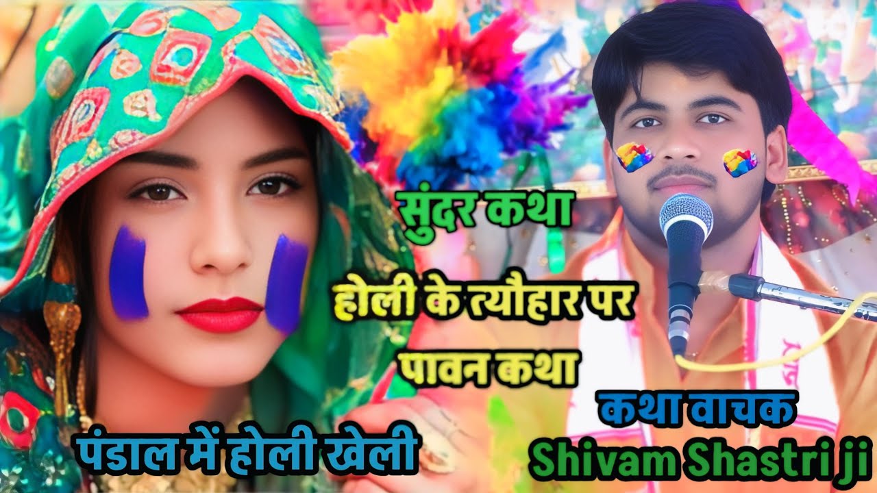 होली के #त्यौहार पर (सुपर कथा) 