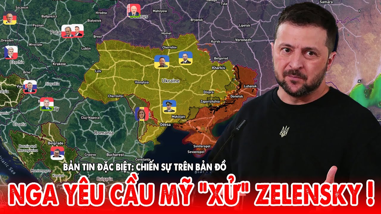 Nga buộc Mỹ phải "xử" Zelensky, Putin ra tối hậu thư cuối trước khi Ukraine tan nát ! - 5P Kiến Thức