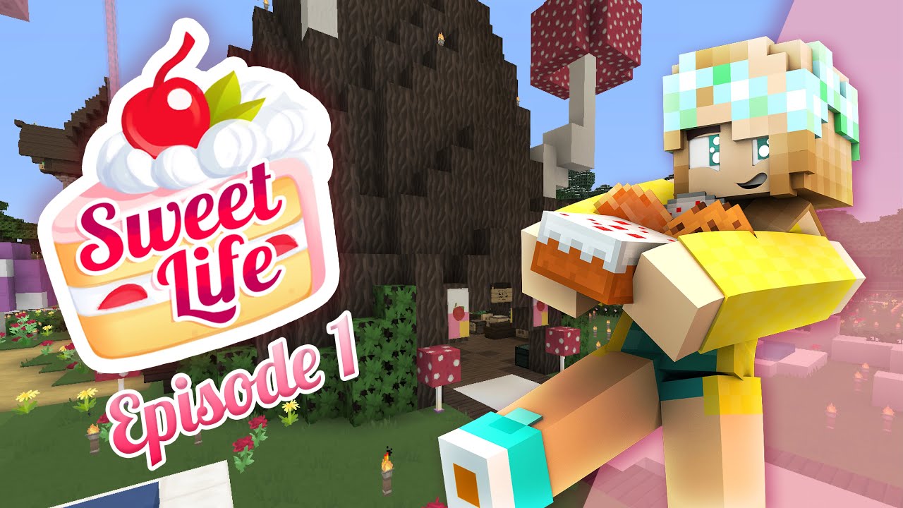 Town Tour! | Sweet Life SMP | Episode 1 - New Youtuber SMP - YouTube