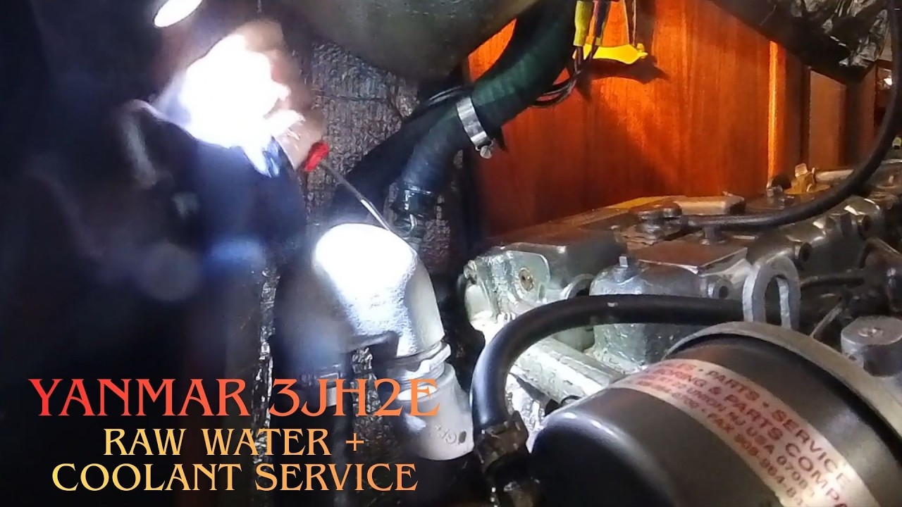 ⁣Boat Engine Cooling System Service, DIY Maintenance