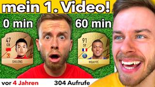 Ich REAGIERE auf mein 1. FIFA YouTube VIDEO! 👀😱 *zu wild!*