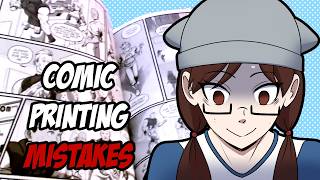 Comic Printing MISTAKES That Indie Creators Make