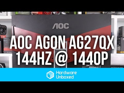 AOC Agon AG271QX Monitor - 144Hz of Buttery Goodness @ 1440p