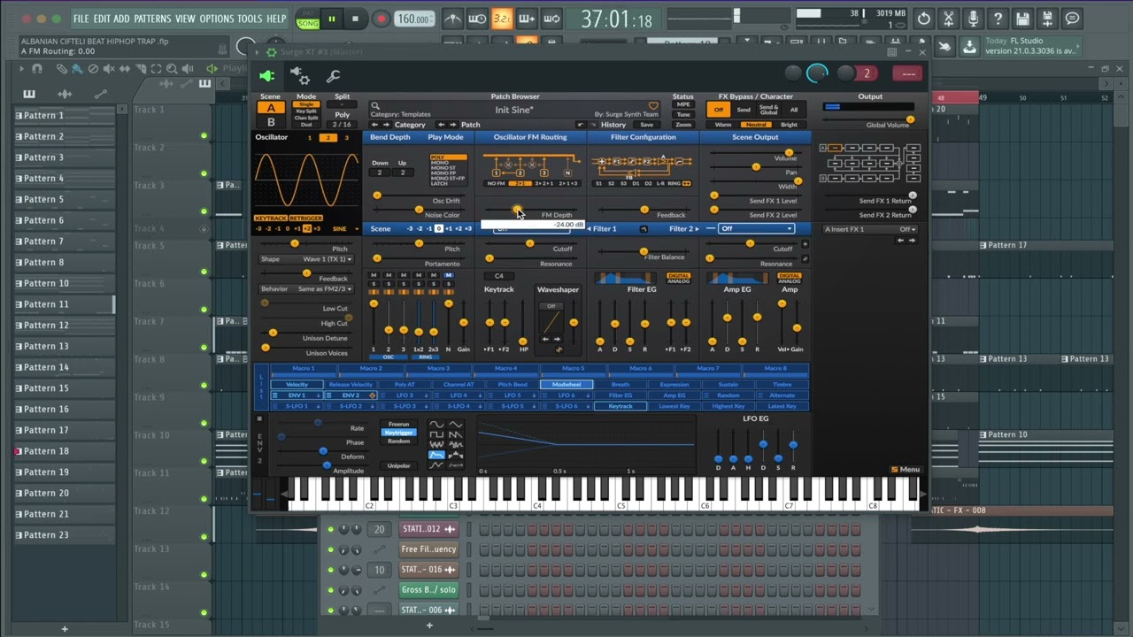 Trap Bell | Glockenspiel Surge XT FL Studio - YouTube
