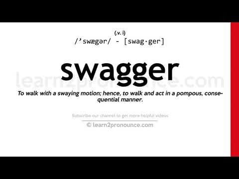 Video: Wat is die betekenis van swagger?