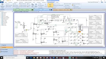 Dynamic Simulation  of a distillation column
