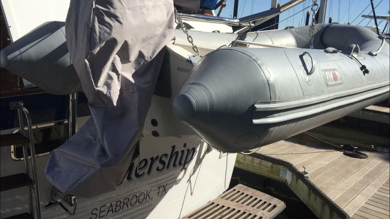 DINGHY DAVITS BY THE DINGHY BUTLER YouTube