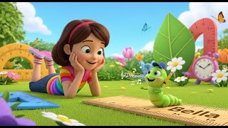 Izzy the Inchworm’s Measuring Song | A Clever Rhyming Rhyme for Kids