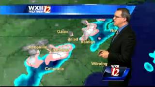 Mostly cloudy with rain and snow chance