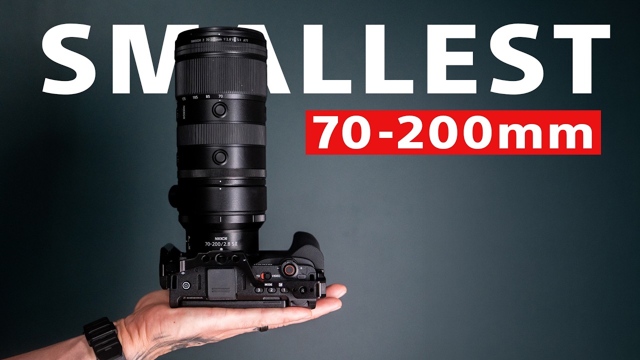 Лучшая пара для Nikon ZR: Nikon 70-200mm f/2.8 VR S II