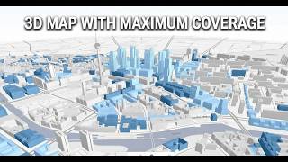 World’s Largest 3D Building Map Revealed 🌍🏙️ #3DMap #AI #SatelliteData #Urbanization #TechNews
