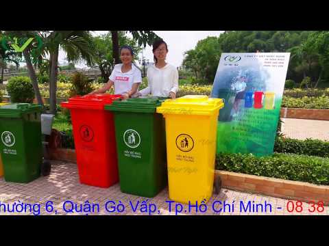 Video giới thiệu thùng rác nhựa 240 lít