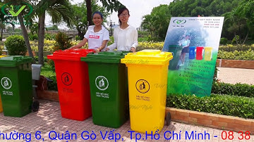Thùng rác nhựa 240 lít cho khu vực công cộng, khu dân cư, nhà máy, xí nghiệp | Industrial Dustbin