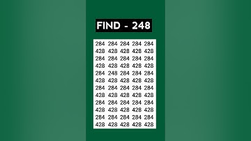 ASMR Eye Test 👁️ | Find 248 Hidden Fast! | Most Relaxing Focus Challenge