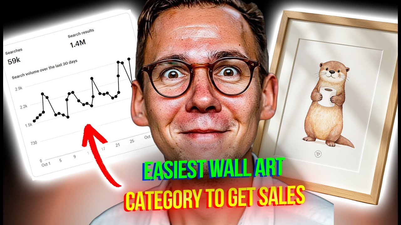 How to Dominate Etsy’s “Secret” Wall Art Category (with AI)