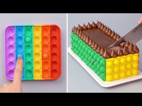Perfect And Easy Cake Decorating Ideas | Chocolate Cake Hacks | Delicious Chocolate Cake Recipes
