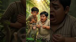 2 Dost Jungle Gaye 😂 | Funny Jungle Story | Comedy Shorts