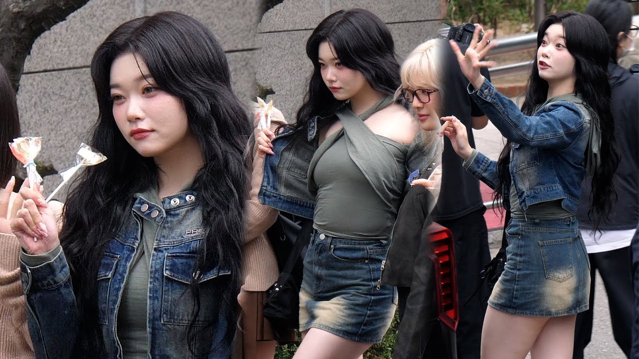 청청패션 빌리 츠키 직캠 (Billlie TSUKI)｜뮤직뱅크 출근길 241018