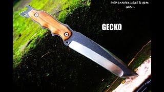 Gecko bushcraft & tactical  recurve tanto 2 - Sasha Krauser Knives