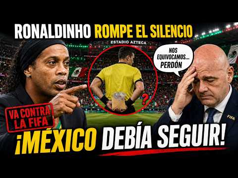 🚨 ¡RONALDINHO EXPLOTA! “ARGENTINA NO DEBERÍA SEGUIR”… Y PONE A LA FIFA CONTRA LAS CUERDAS