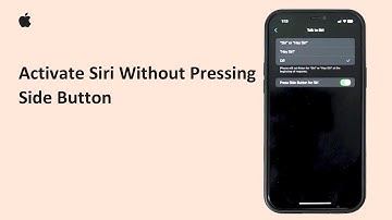 How To Activate Siri Without Pressing Side Button 2025 | Enable Hey Siri Hands-Free On iPhone