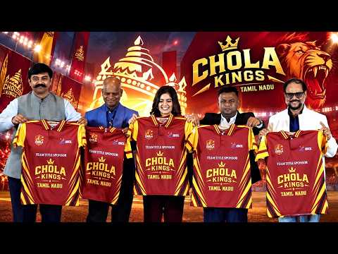Indian Softball Cricket League (ISCL) – Chennai Team is all set for its Official Jersey Launch