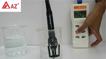 AZ 84051 combo pH/EC/DO meter calibration and maintenance- Chinese/中文