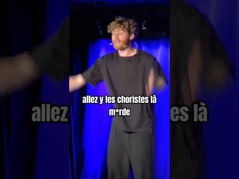 LES CHORISTES À MON SPECTACLE