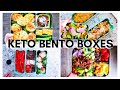 KETO BENTO BOX LUNCH IDEAS [healthy low carb recipes for school & work]