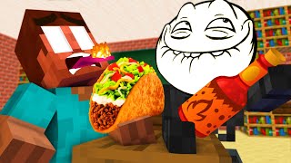 Minecraft Mobs Cooking Challenge 9 Minecraft Animation Parody