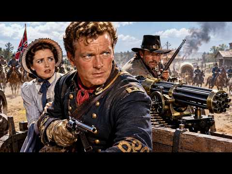 One Gatling Gun Could Change the War | Classic Western Full Movie