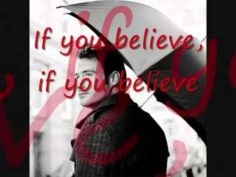 Sasha   If you believe Lyrics