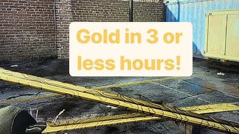 Gold + platinum dual kodachis