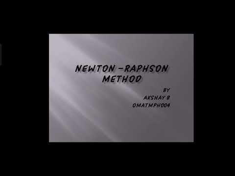 NEWTON RAPHSON PYTHON PROGRAM